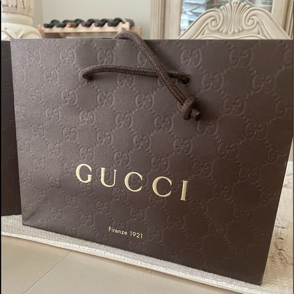 New GUCCI Firenze 1921 Gift Bag - Picture 2 of 7